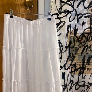 White Maxi Skirt